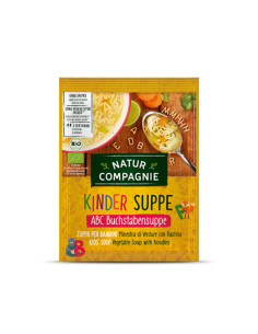 Sopa Juliana de letras Bio sobre 50g Natur Compagnie